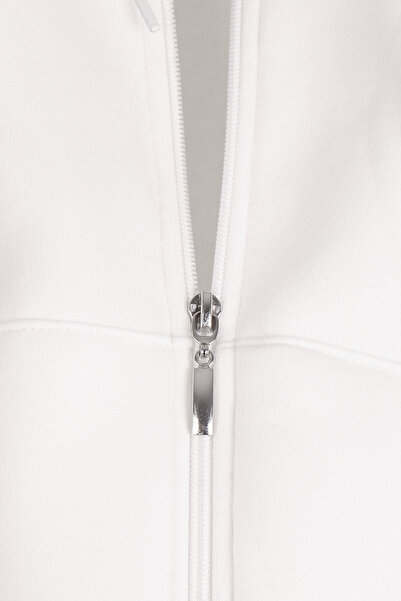 kinderos Φούτερ με φερμουάρ για αγόρια με απλή κουκούλα - 2544