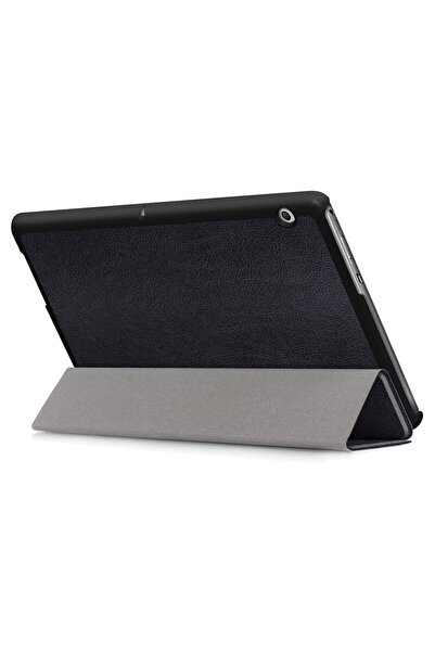 PETITE Flip case for Lenovo Tab M10, black faux leather