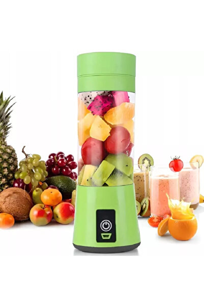 Gonga Blender, juicer, portable, 350 ml, with usb charging, Gonga® Green