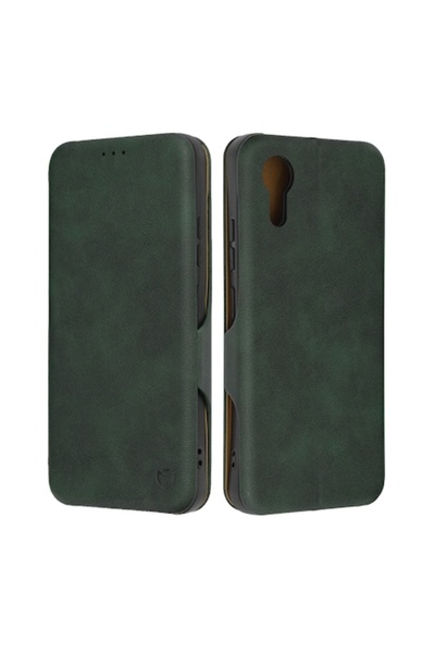 Techsuit Husă de înaltă protecție pentru Samsung Galaxy Xcover7 - Green Forest (-piele)