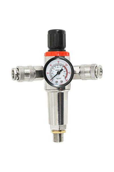 VERKE Regulator de presiune pentru compresor, 3/8 inch