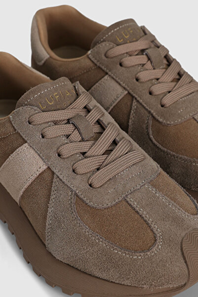 Lufian Doris Women's Sneaker Shoes Camel Hair