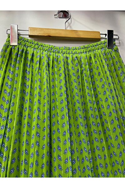 edu collection Тришарова спідниця з підкладкою з шифону з візерунком