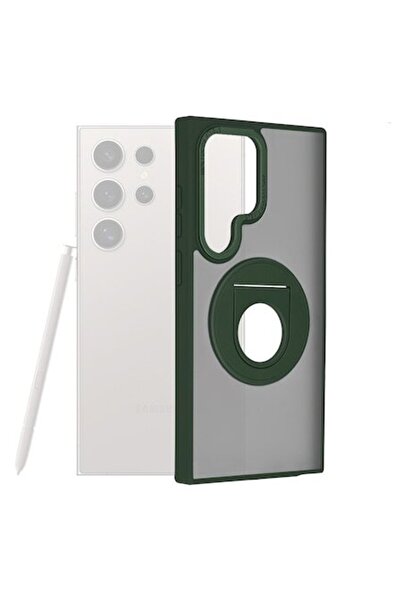 PETITE Carcasă MagSafe TPU pentru Samsung Galaxy S24 Ultra cu inel, margini n...