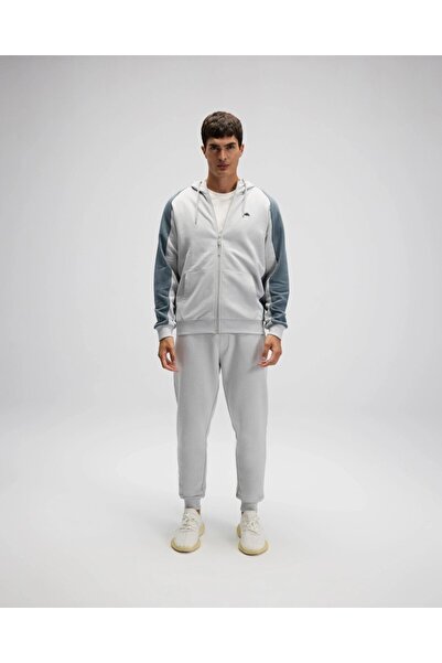 Ellesse EM560 Мъжка сива суитшърт с качулка и цип