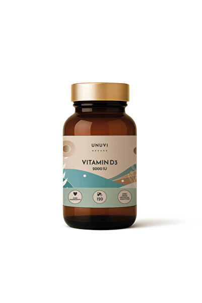 UNUVI - Vitamin D3 2000 IU | 120 capsules