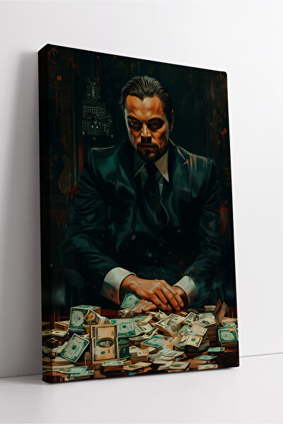 KOSS Dijital Tablou modern pe pânză cu tematică de vânător de bani, artă deco...