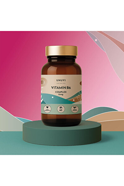 UNUVI - Vitamin B6 Complex 6 mg | 60 vegetarian capsules
