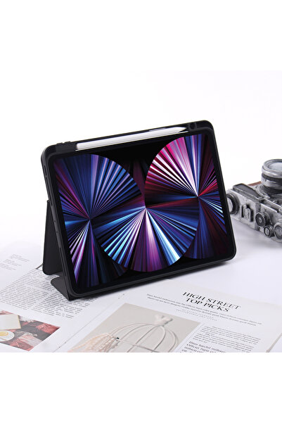 Generic Smart Cat Cot Case for iPad Pro 12.9 (2020/2021/2022) – Slim Magnetic Flip Cover