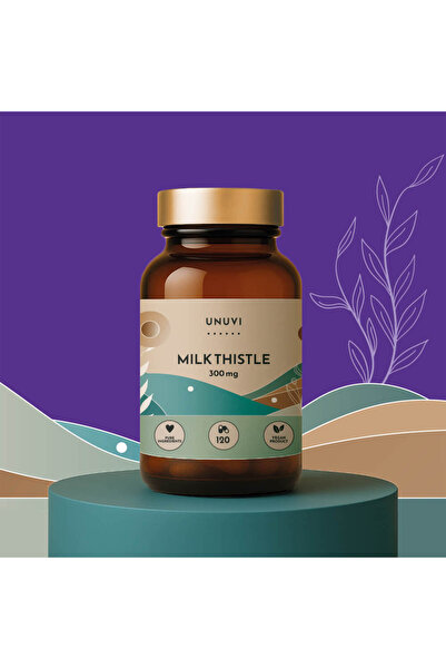 UNUVI - Milk Thistle - Silymarin 300 mg | 120 vegetarian capsules