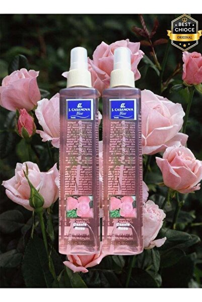 j.casanova قطعتين من معطر الجسم برائحة الورد الكاسيس 235 مل