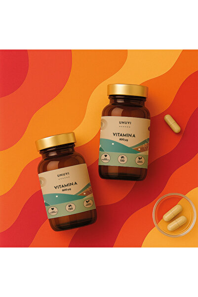 UNUVI - Vitamin A 800 mcg | 120 vegetarian capsules