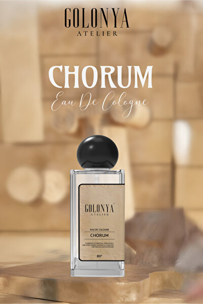 Golonya Atelier Chorum Niche Seri Parfüm Kolonya 100 ml 80°