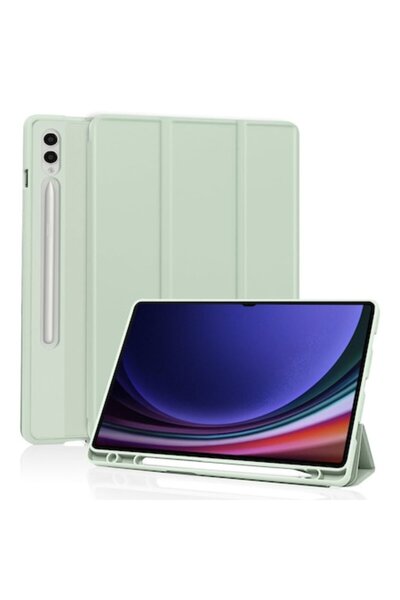 Techsuit High-Protection Case for Samsung Galaxy Tab S9 Ultra — Tuds Protection Flex Trifold (TPU, Matcha G