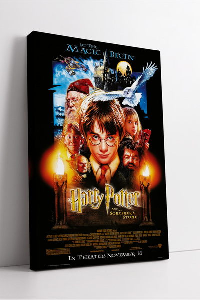 KOSS Dijital Poster de film Harry Potter, Piatra Filosofului, Design colorat,...