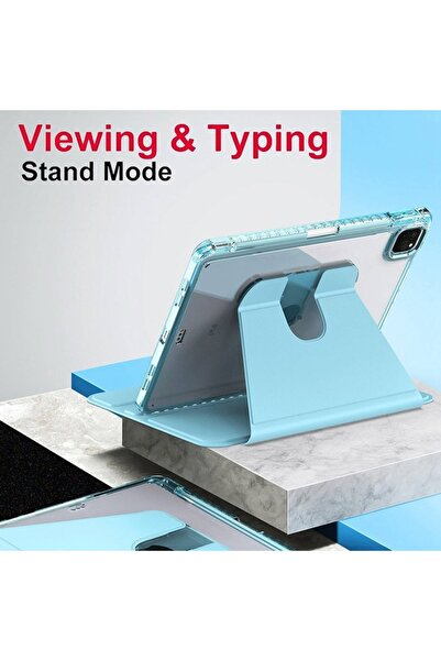 Techsuit Case for iPad Air 13 (2024) - Crystal Vision - Blue