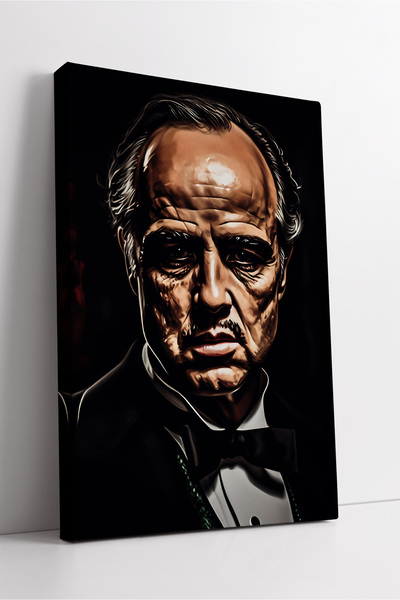 KOSS Dijital Pictură pe pânză cu portret clasic cu tematică The Godfather Don...
