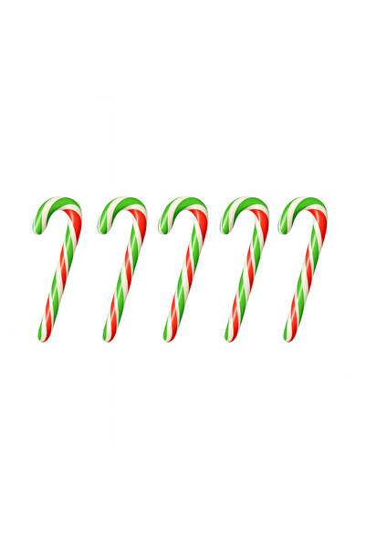 CandyZoo Mini Christmas Candy Cane 15-20 Gr. 5 Pieces