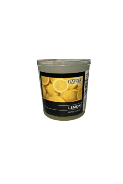 Gala Scented candle in glass - Lemon, Yellow