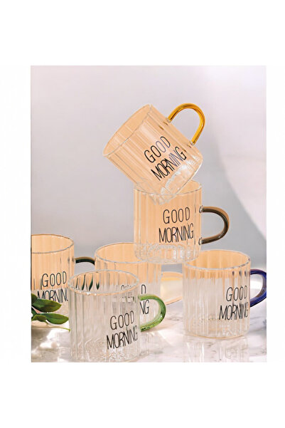 USTAOGLUHOME Glass Cup 6 Pieces