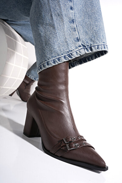 ELEVAM Kadin Bot Tokalı Streç