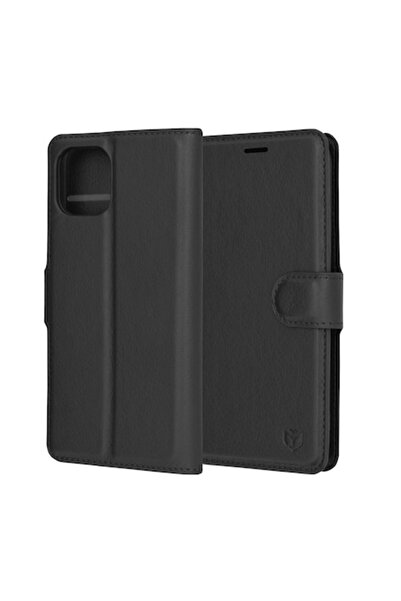 Techsuit Tuds Protection Leather Folio Case T68 for iPhone 11 Pro (-leather, Intense Dark)
