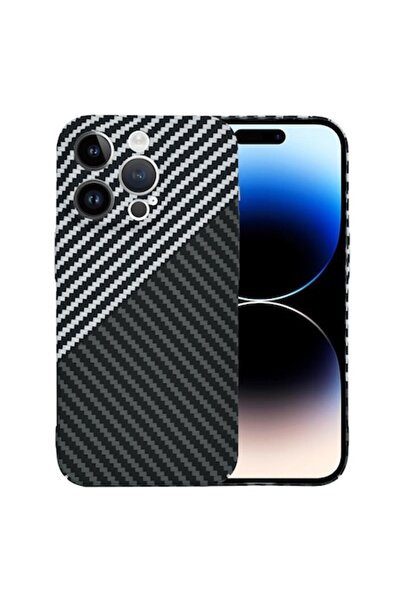 Petite Tuds Carcasă de înaltă protecție pentru iPhone 14 Pro, S56, plastic dur, gri titan Stealth