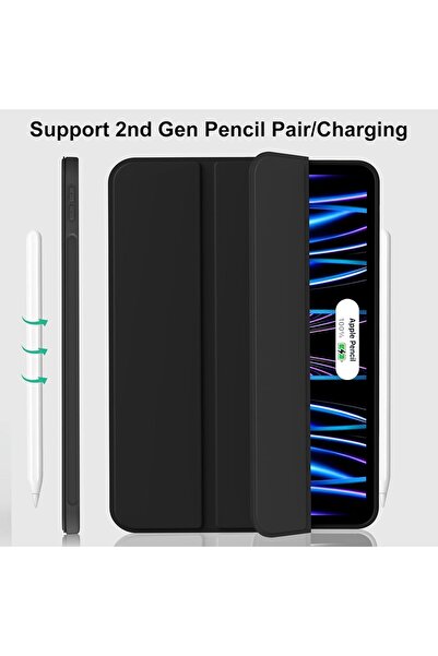 Generic iPad Pro 11 inch " Protective Case – Smart Cat Cot Pattern Soft Back Cover