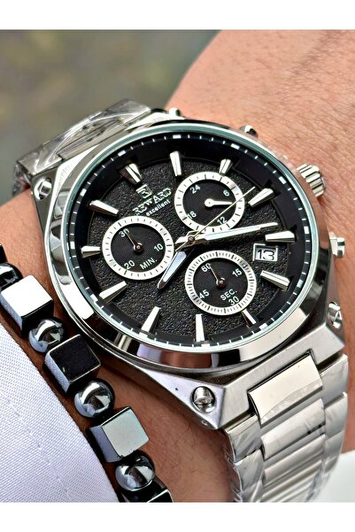 Reward Gümüş Renk Fonksiyonlar Aktif Orjinal Erkek Kol Saati + BİLEKLİK HEDİYELİ