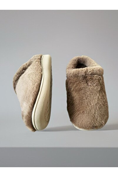 GEZER Orthopedic Comfortable Sole Plush Wool Guest House Slippers