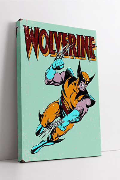 KOSS Dijital Pictură pe pânză în stil comic Wolverine, în stil retro, în mișc...