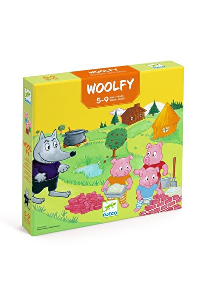 djeco Joc de cooperare Woolfy, Djeco, super rezistent