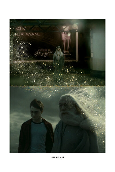 Pixaflair - Harry Potter - Albus Dumbledore - Çerçevesiz Poster