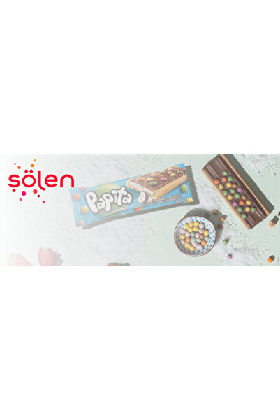 Şölen Papita Coconut 24 pcs x 33 gr Chocolate-covered coconut biscuits