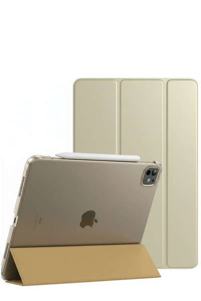 TEKNETSTORE Apple iPad Pro 11 M4 M5 2024 2025 11 Inch Tablet Compatible Flip Smart Stand Smart Case Smart Cover