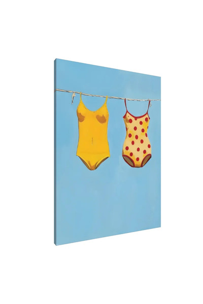 PozaTablou Imprimeu pe pânză: Costume de baie într-o zi însorită - 80x110 cm