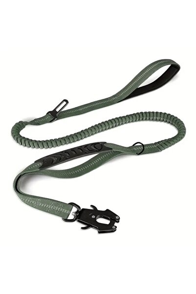 VSLT HANDMADE حزام للكلاب متوسطة الحجم مصنوع يدويًا - متعدد الوظائف وعاكس للض...