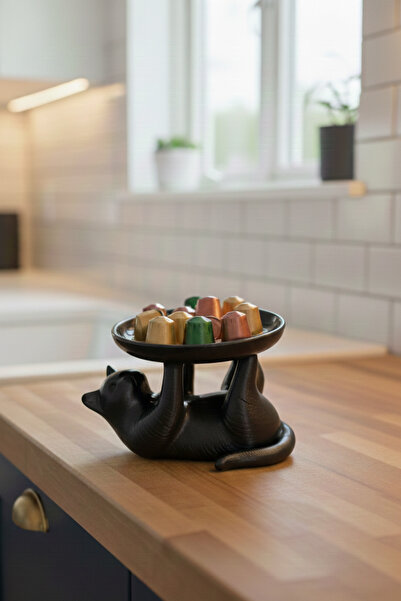 Oxyteez Espresso ve Filtre Kahve Köşesi İçin Mutfak Tezgahı Üzeri Modern Tama...