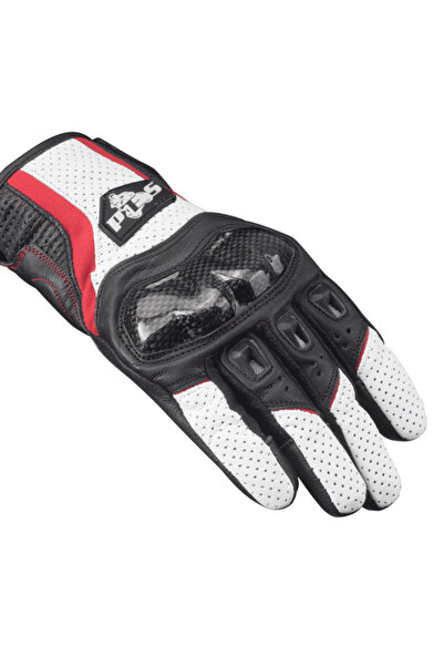 Pes Holding Mănuși de motocicletă din piele perforată PES – Protecție carbon,...