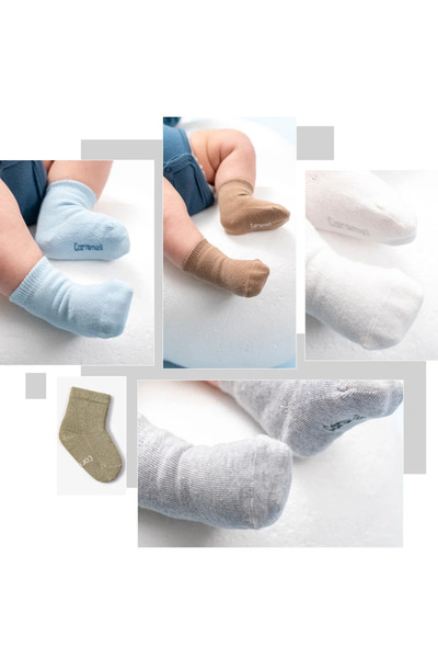 Caramell 5-Piece Sock Set Baby Boy