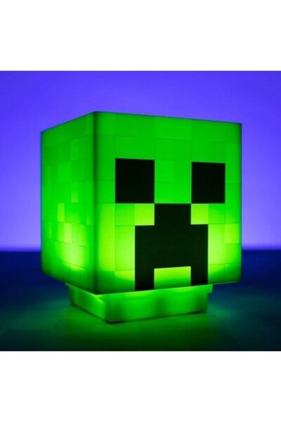 Generic Minecraft Creeper Light with Official Creeper Sounds, Minecraft Night Lamp Toy Gift for Kids And Roo