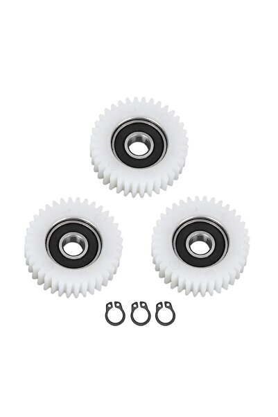 36T E-Bike Motor Gear – 38 mm Diameter, EN12 (10 mm) 3-Piece Plastic Gear Set – Electric Bis