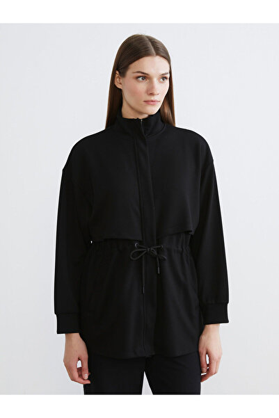 LC Waikiki Γυναικείο φούτερ με φερμουάρ με όρθιο γιακά