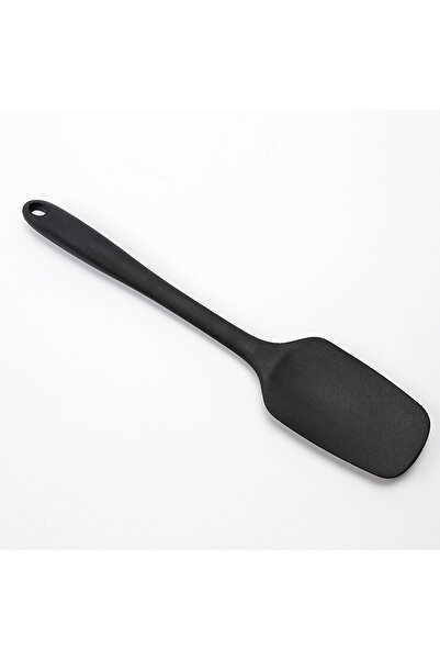 ZUZU MADE Büyük Boy Yanmaz Yapışmaz Çizmez Silikon Düz Spatula Düz Servis Kaş...