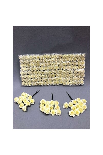 Fiyonks Atölye Trandafir din hârtie pentru decorare 1 pachet 144 bucăți, tran...