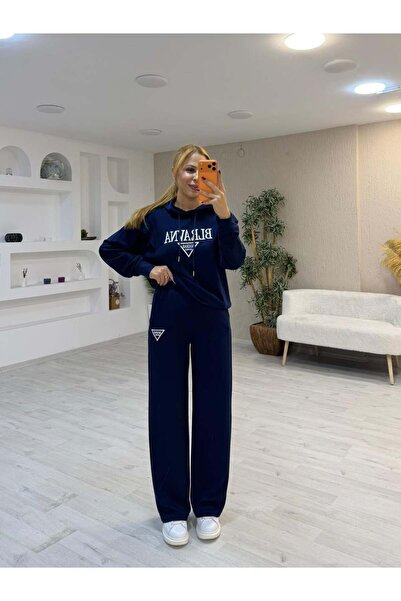 İrka Moda Nakış Detaylı Modal Kumaş İkili Takım