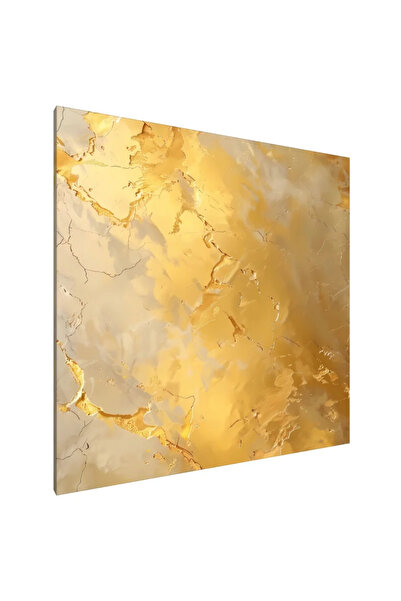 PozaTablou Pictură pe pânză: Serenitate aurie (3) 70x70 cm