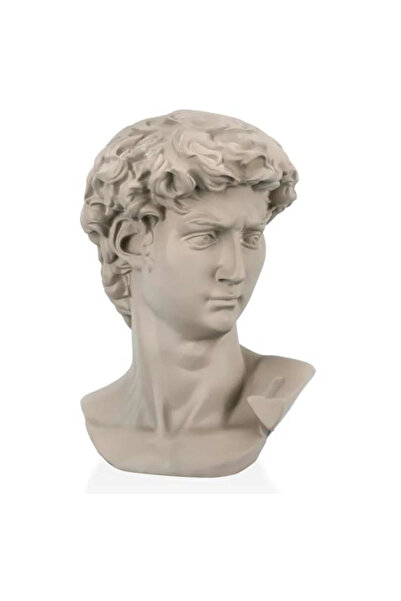 Moda Argenti Decorative Bust David H28 Taupe