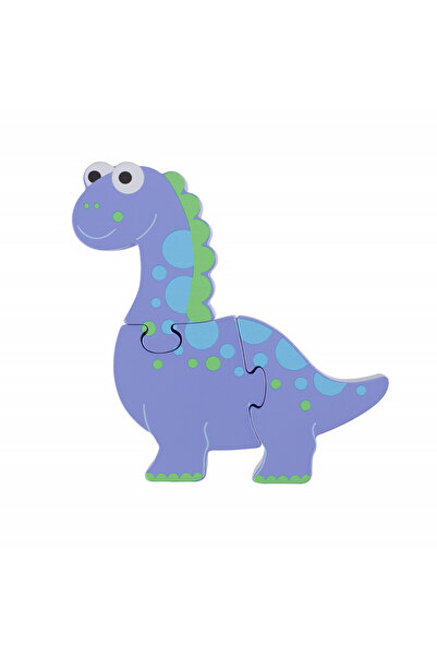 Orange Tree Toys Puzzle dinozaur din lemn - Diplodocus, Orange Tree Toys, sup...