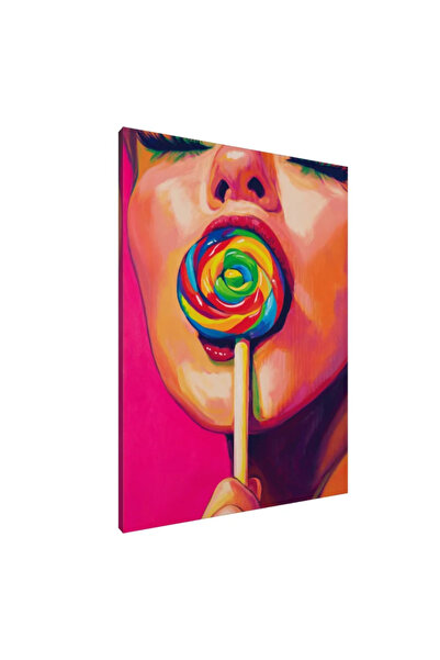 PozaTablou Tablou pe pânză - Vise de bomboane (50x70 cm)